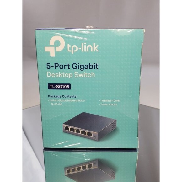 TP-Link TL-SG105 5-Port Gigabit Desktop PoE Switch - Brand New! - Picture 2 of 7